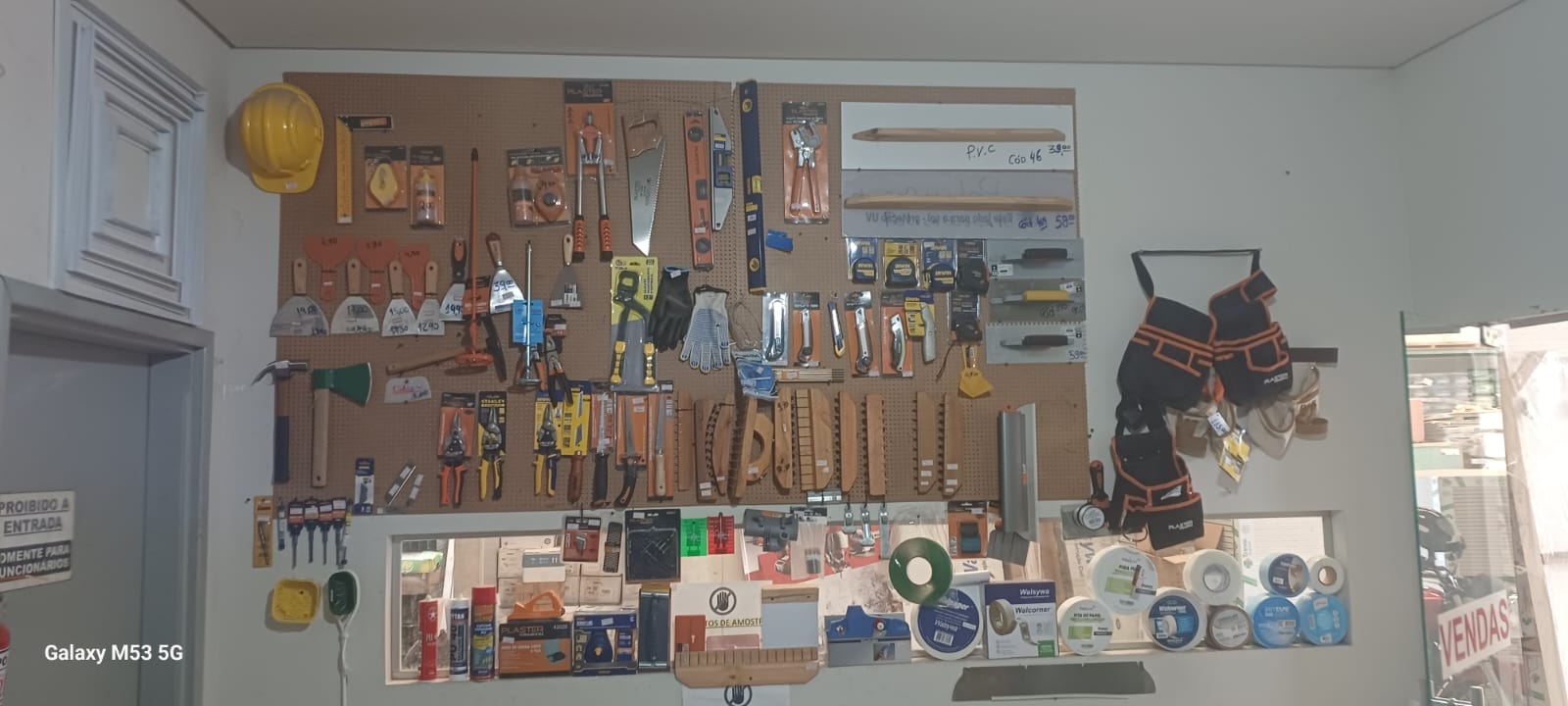 Painel de ferramentas para drywall na GessoPlac